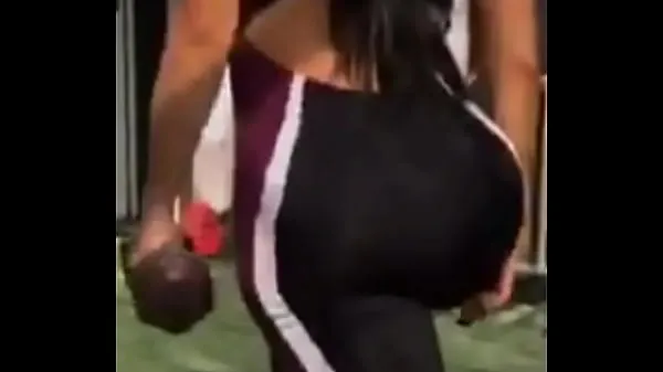 Big ass Zamadhi exercising big ass